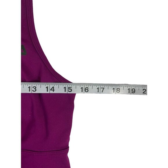 Fila Women's Purple Workout Tank Top - Picture 4 of 5